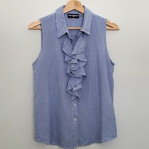 KARL LAGERFELD Ruffle Blouse